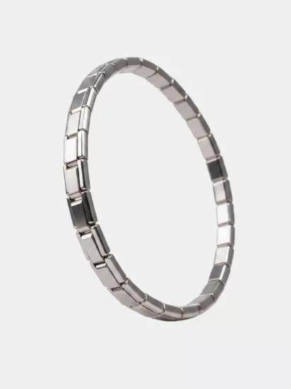 Metal Zincir Erkek Bileklik Esnek Formlu Model