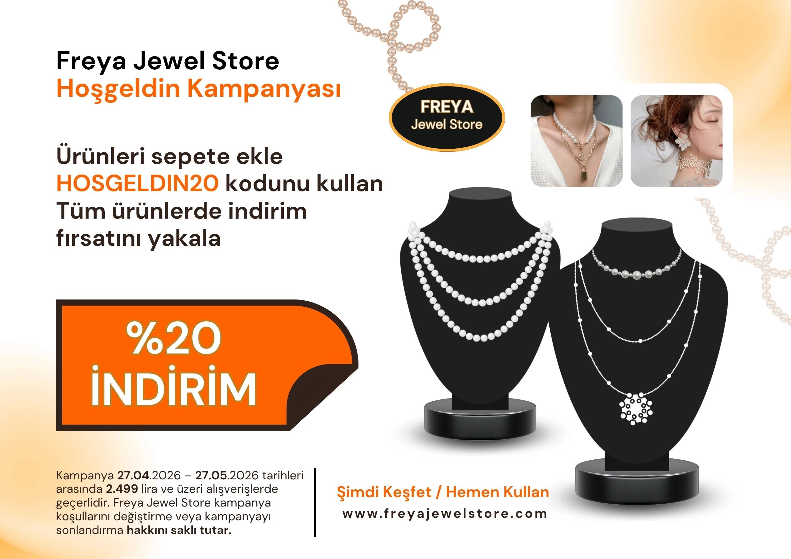 Freya Hoşgeldin Kampanyası