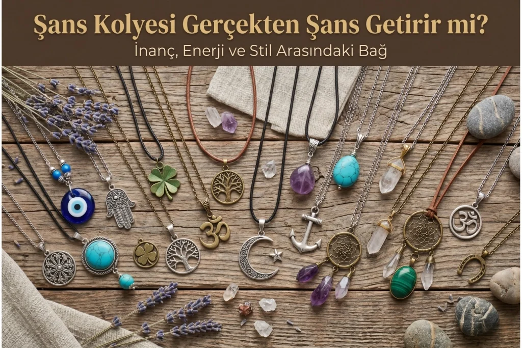 Şans Kolyesi Gerçekten Şans Getirir mi? İnanç, Enerji ve Stil Arasındaki Bağ