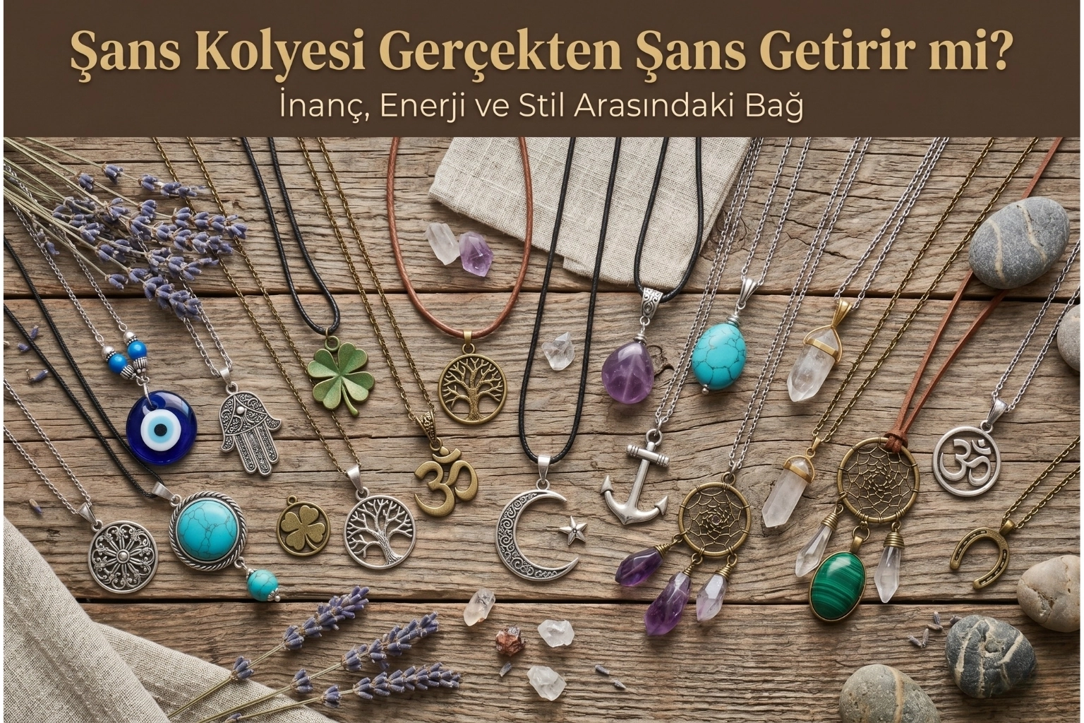 Şans Kolyesi Gerçekten Şans Getirir mi? İnanç, Enerji ve Stil Arasındaki Bağ